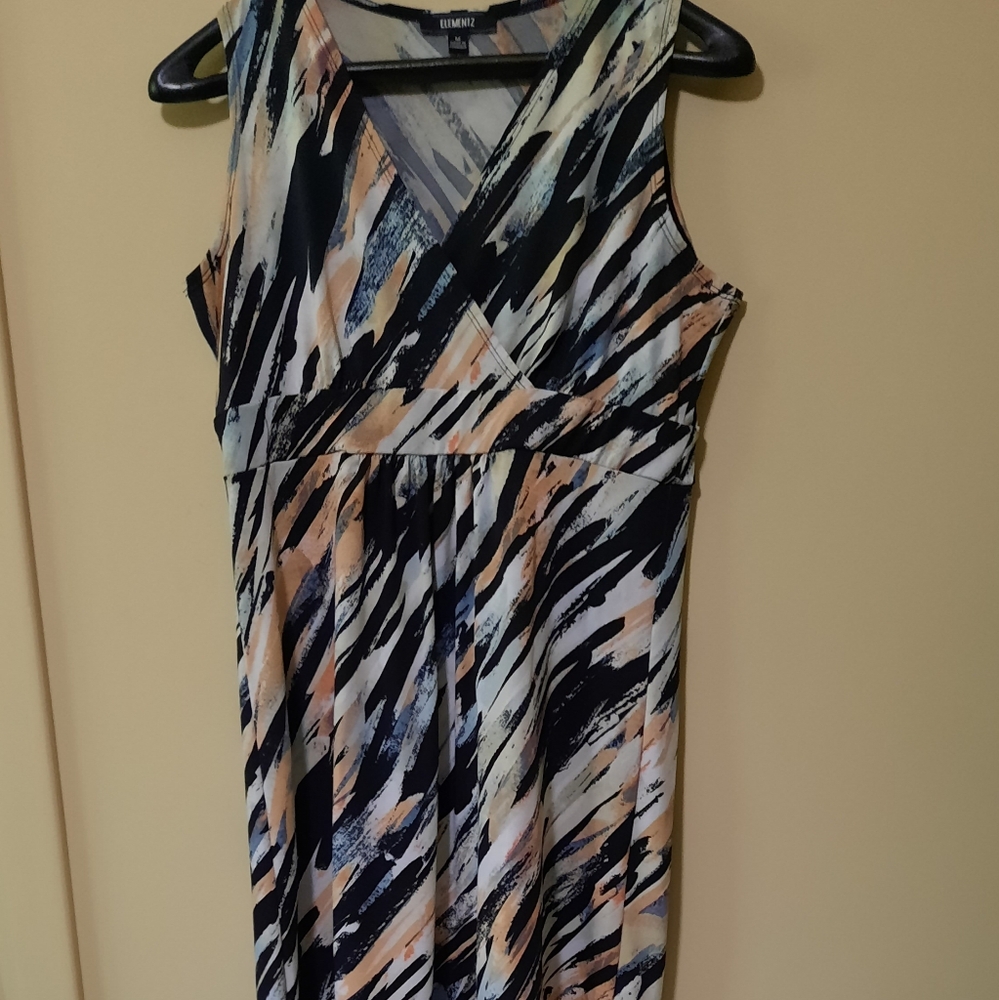Funky Colored Summer Dress Size Medium